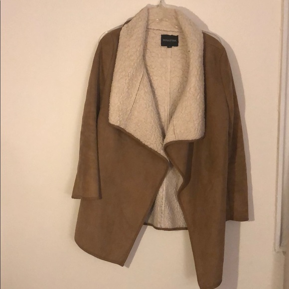MINKPINK Faux shearling jacket - Picture 1 of 3
